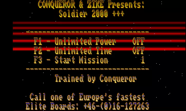 Soldier 2000 +3 (1990) by Fairlight