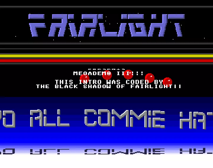 Megademo 3 - part 6 (1989) by Fairlight