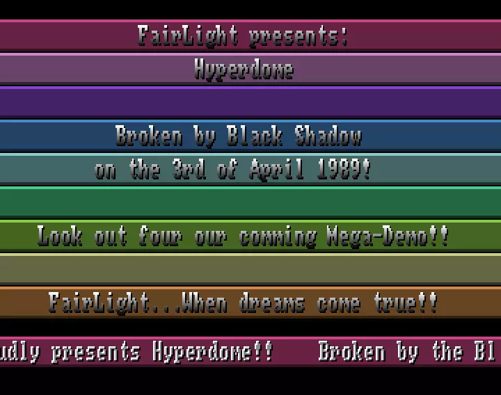 Hyperdome (1989) by Fairlight