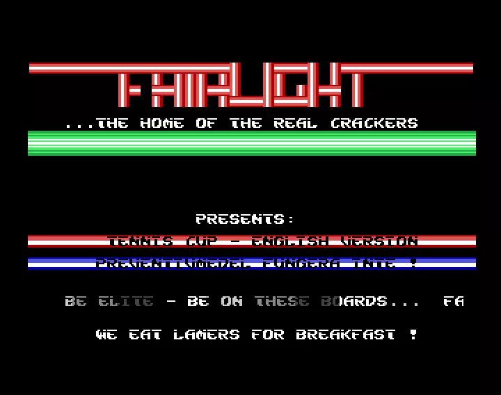 Tennis Cup 100% (1990) by Fairlight