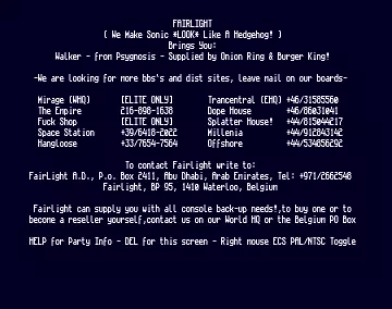 Walker (1993) by Fairlight