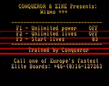 Wizmo +3 (1990) by Fairlight