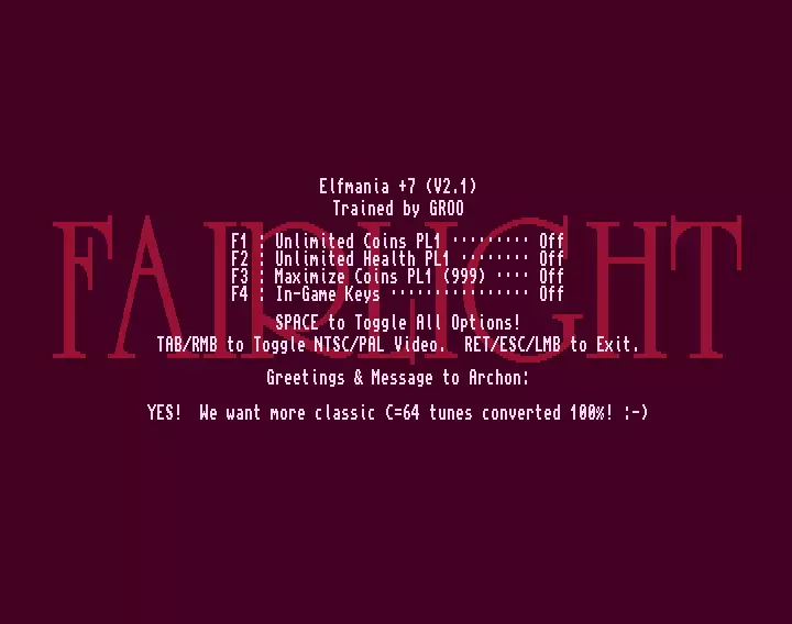 Elfmania +7 (1994) by Fairlight