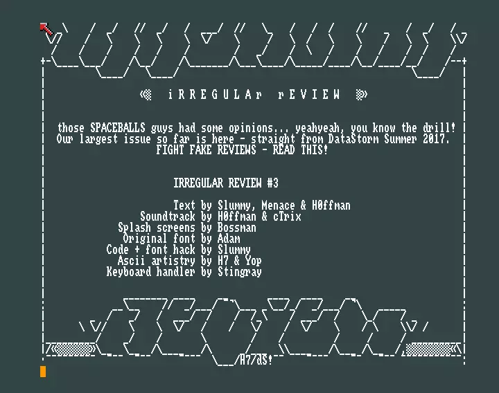 Irregular Review #3 (2017) by Spaceballs