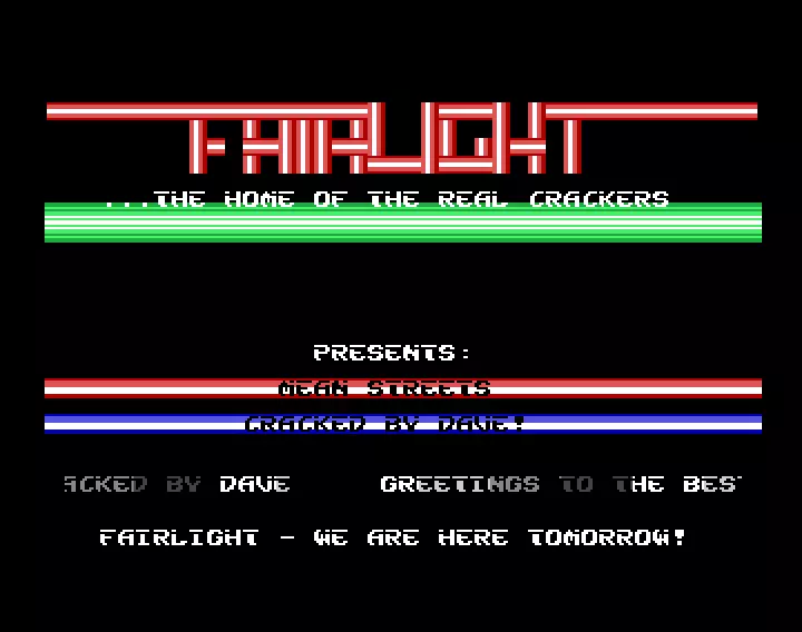 Mean Streets (1990) by Fairlight