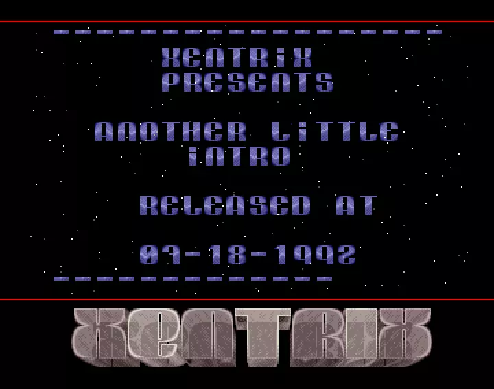 Another Little Intro (1992) by Xentrix