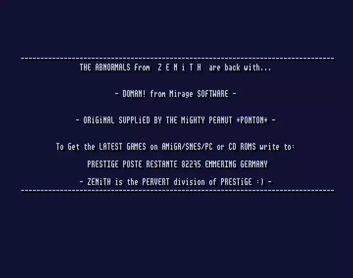Doman (1995) by Zenith