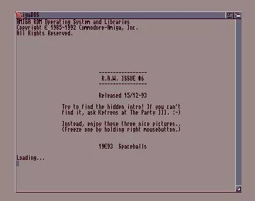 R.A.W 6 (1993) by Spaceballs