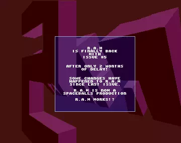 R.A.W 5 (1993) by Spaceballs