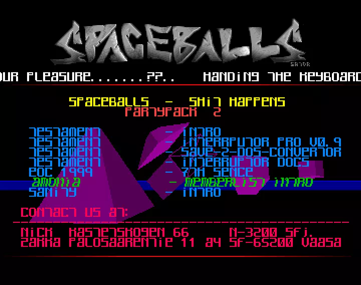 Party Pack 2 (1992) by Spaceballs