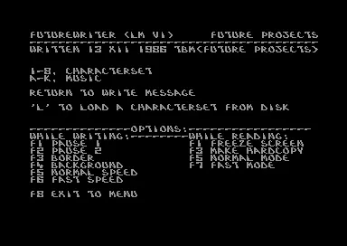 Futurewriter (aka Lettermaker VI) (1986) by Future Projects