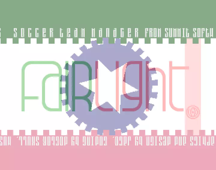 Soccer Team Manager (1994) by Fairlight