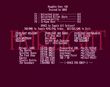 Naughty Ones +20 (1994) by Fairlight