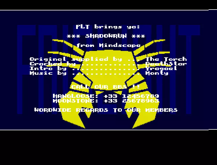 Shadowrun Intro (1993) by Fairlight
