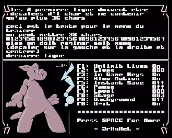 Fairlight Trainer 25 (1993) by Fairlight