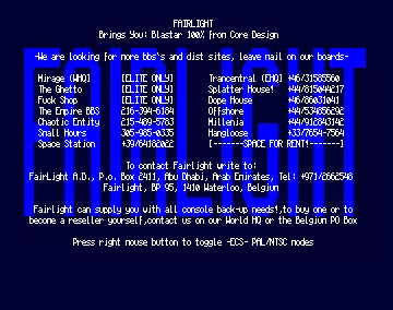 Blastar (1993) by Fairlight