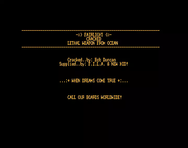 Lethal Weapon (1992) by Fairlight