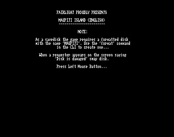 Maupiti Island - English (1991) by Fairlight