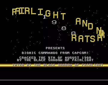Bionic Commando (1988) by Fairlight