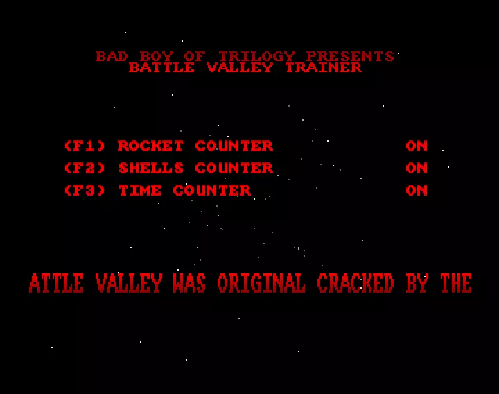 Battle Valley +3 (1989) by Trilogy