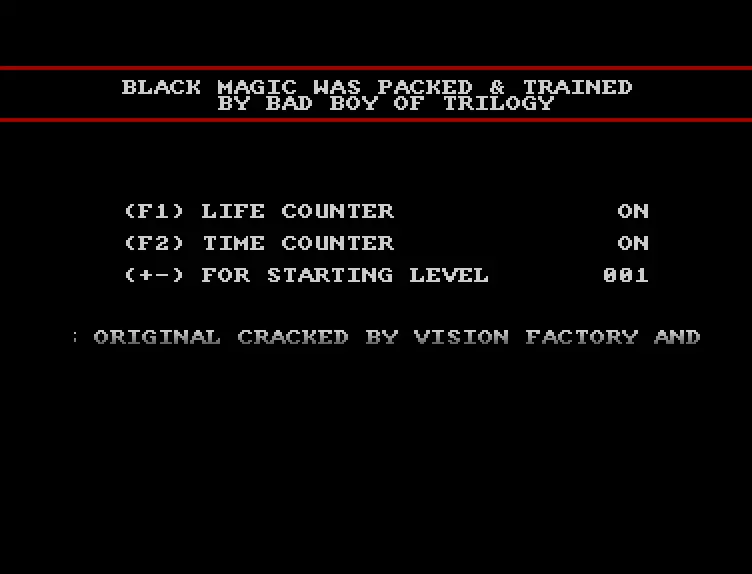 Black Magic +3 (1989) by Trilogy