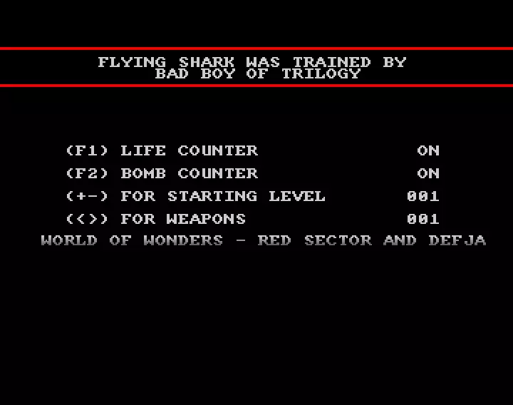 Flying Shark +4 (1989) by Trilogy