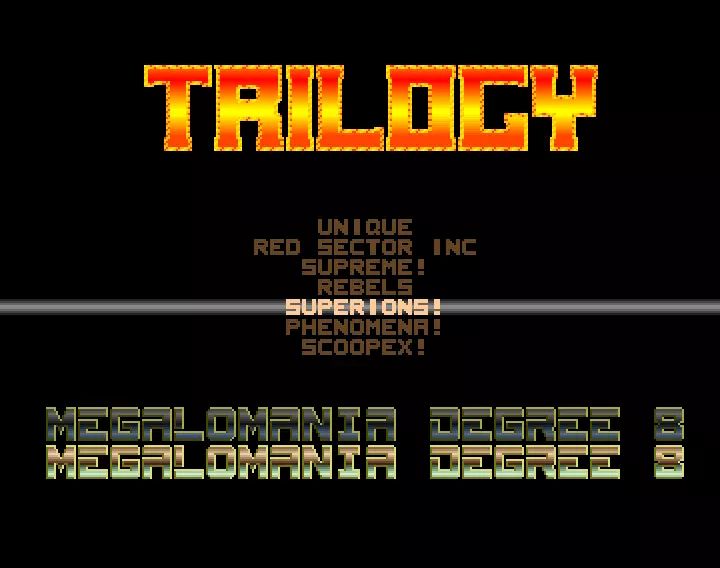 Megalomania Degree 8 (1989) by Trilogy