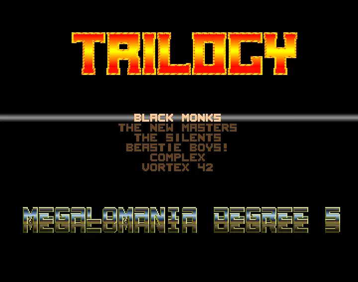 Megalomania Degree 5 (1989) by Trilogy