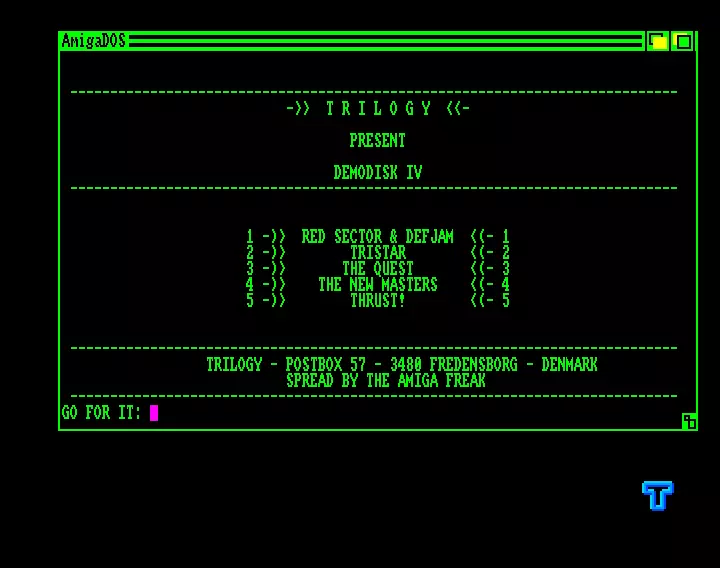 Demodisk 4 by Trilogy