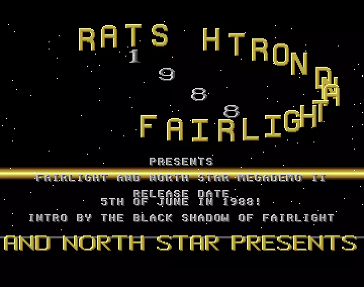 North Star & Fairlight Megademo 2 (1988) by Fairlight