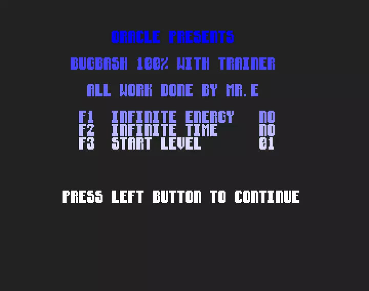 Bug Bash +3 (1990) by Oracle