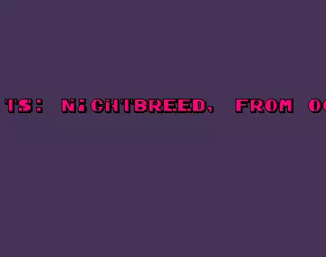 Nightbreed - The Interactive Movie (1990) by Oracle