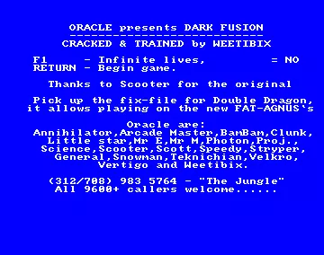 Dark Fusion (1989) by Oracle