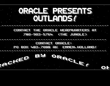 Outlands (1989) by Oracle