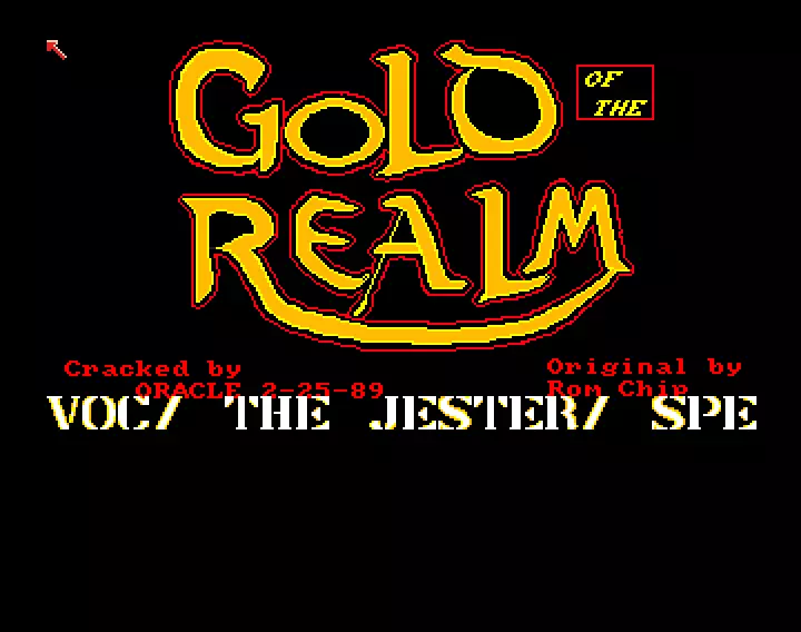Gold of the Realm (1989) by Oracle