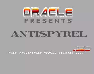 Antispyrel (1989) by Oracle
