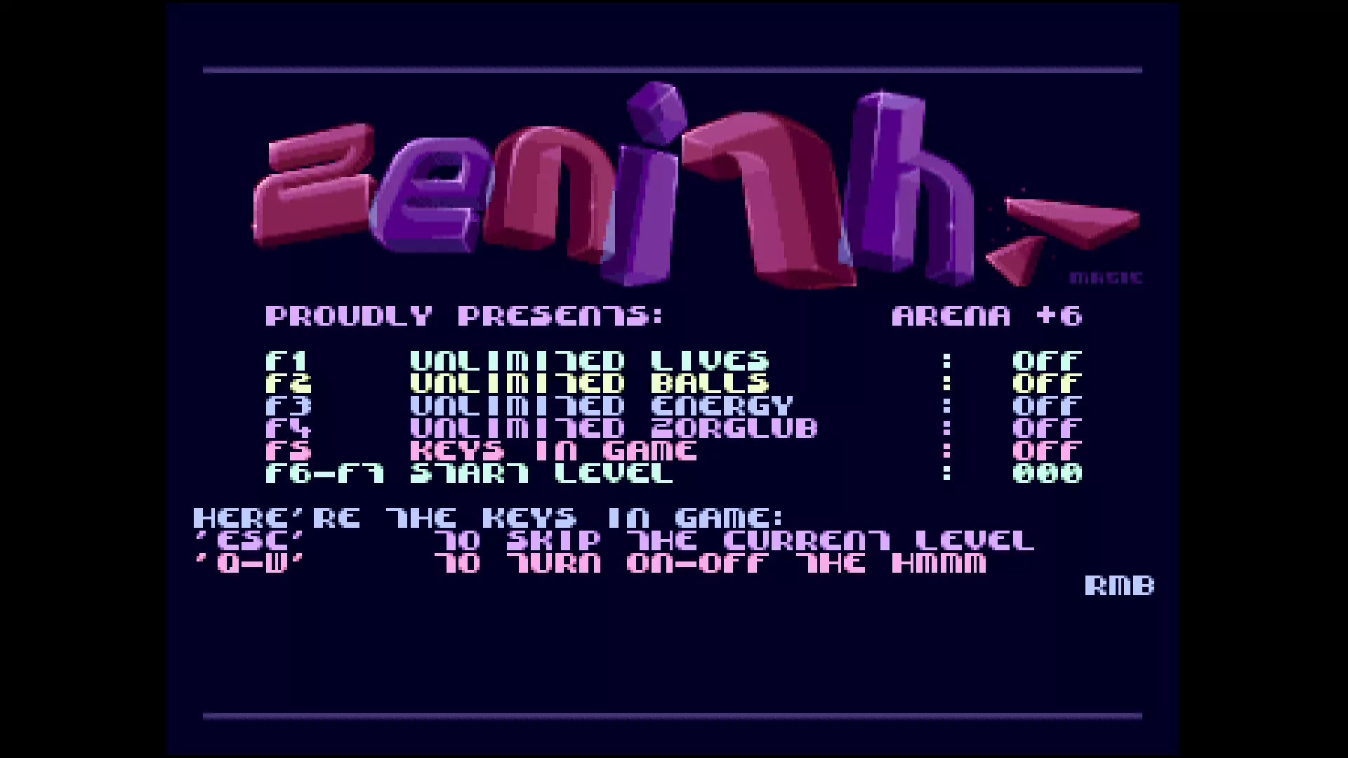 Arena +6 (1992) by Zenith