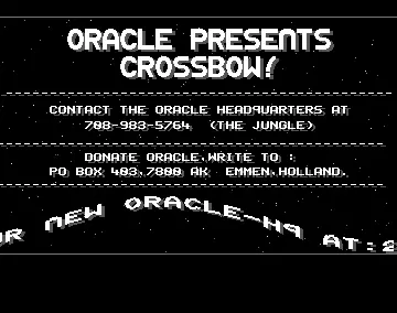 Crossbow by Oracle