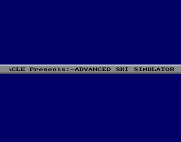 Advanced Ski Simulator by Oracle