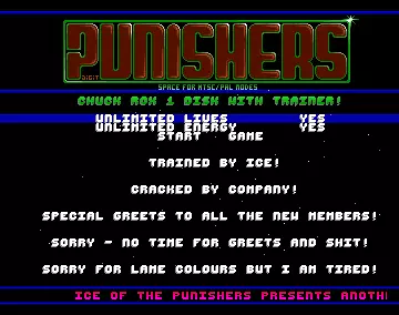 Chuck Rox 1 Disk With Trainer (1991) by Punishers