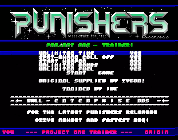 Project One +5 (1991) by Punishers