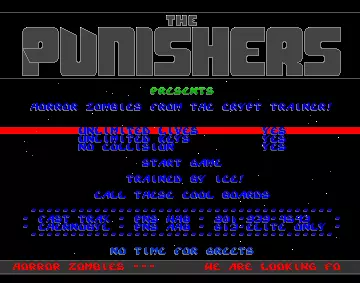 Horror Zombies from the Crypt +3 (1991) by Punishers