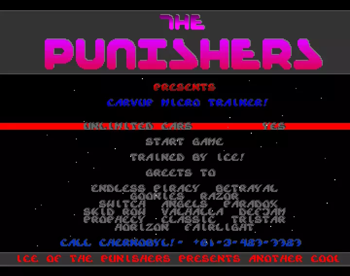 Carvup Micro Trainer (1990) by Punishers