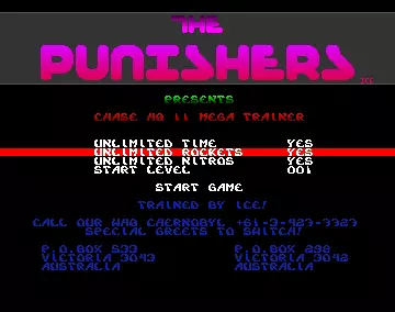 Chase H.Q. II: Special Criminal Investigation +4 (1990) by Punishers