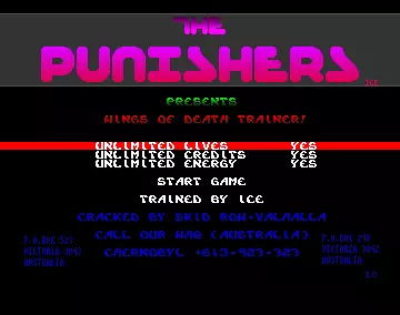 Wings of Death +3 (1990) by Punishers