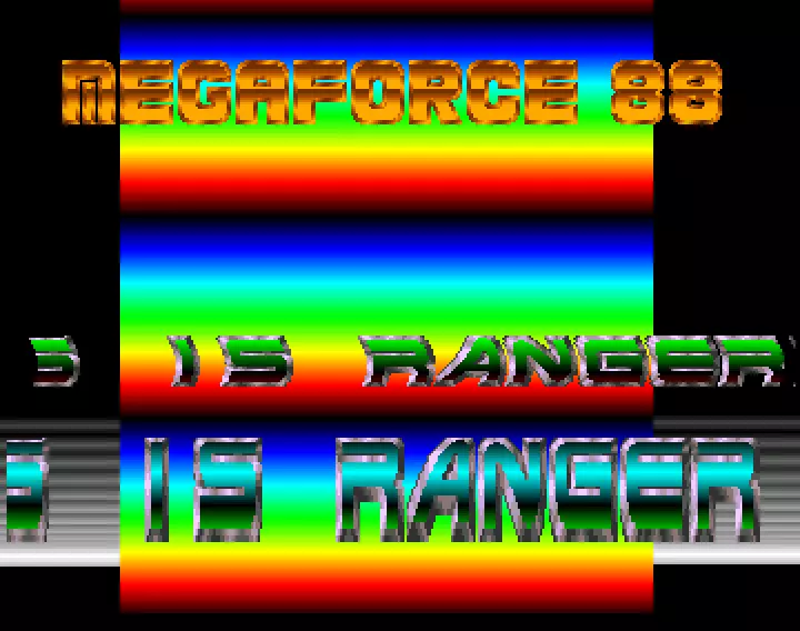 Ranger Smashing Some Messages (1988) by Megaforce