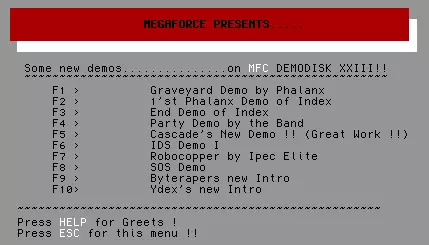 Megaforce Demodisk 23 (1989) by Megaforce