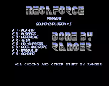 Sound Explosion 1 (1988) by Megaforce
