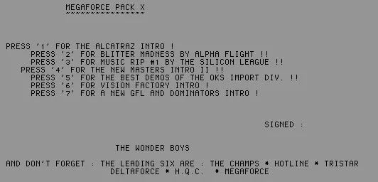 Megaforce Demodisk 10 by Megaforce
