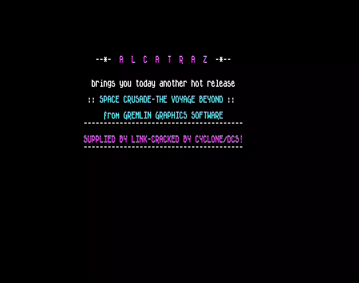 Space Crusade: The Voyage Beyond by Alcatraz